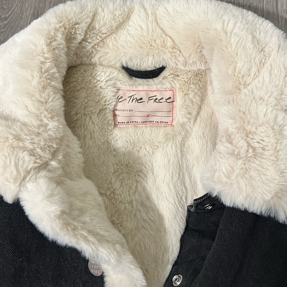 Free people Tia cozy denim jacket - Picture 11 of 12
